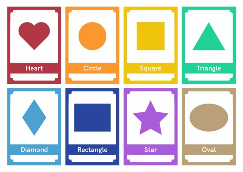 Flashcards - Colors and Geometric Shapes