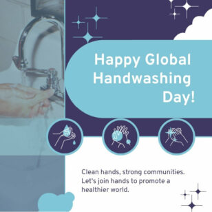 Handwashing Day Instagram Post