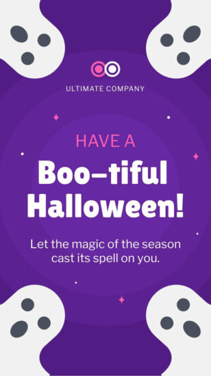 Spooky Happy Halloween Instagram Story