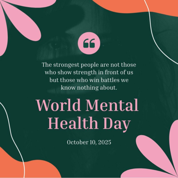 World Mental Health Day Quotes Instagram Post