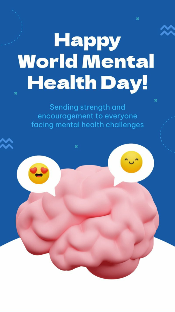 Happy World Mental Health Day Instagram Story