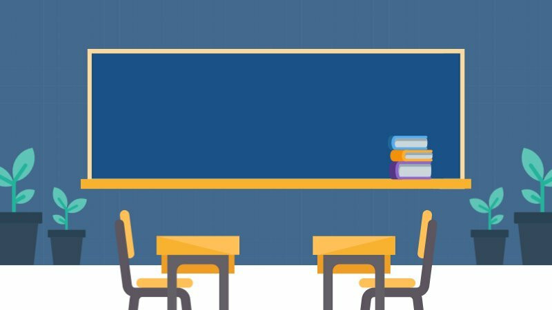 Classroom background for your Online Meetings