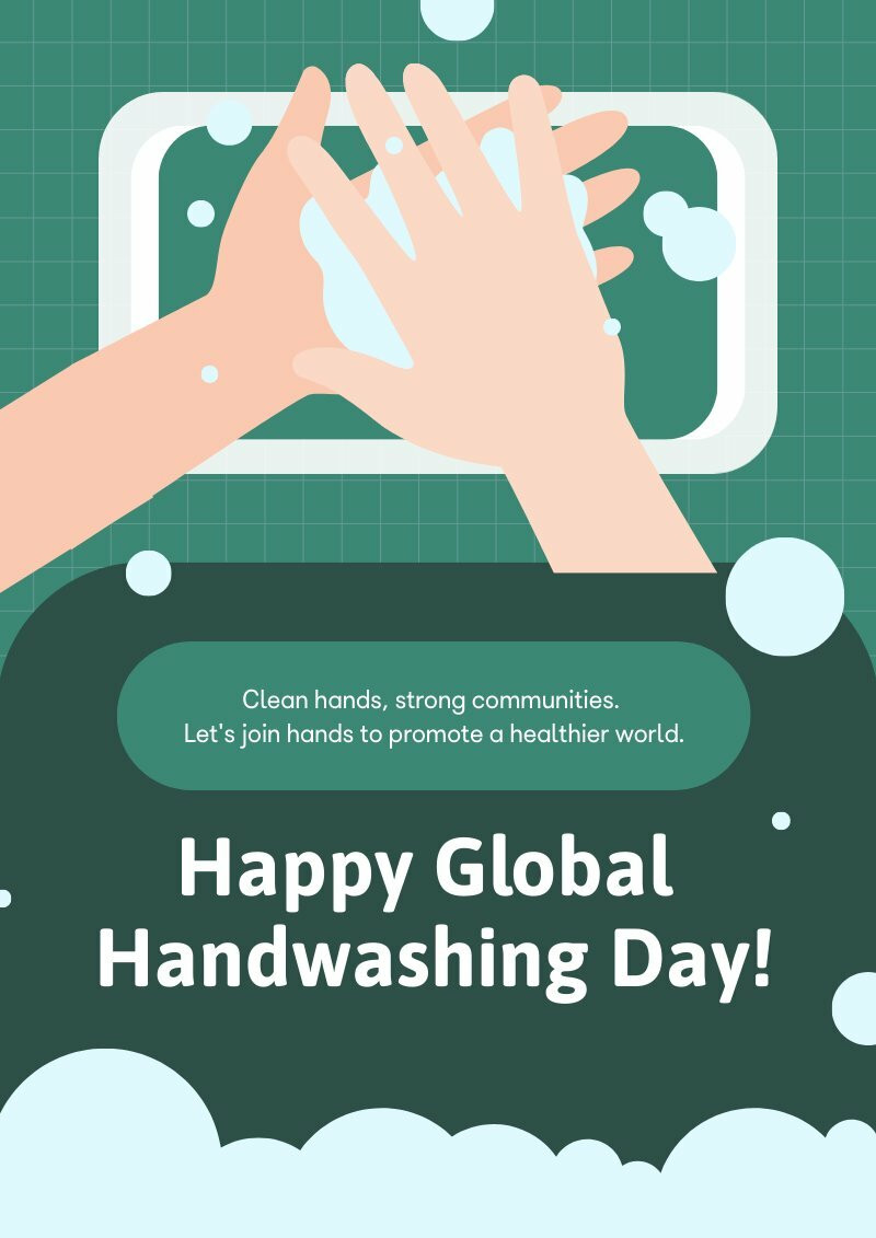 Global Handwashing Day Poster