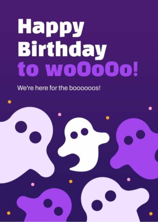 Spooky Happy Birthday