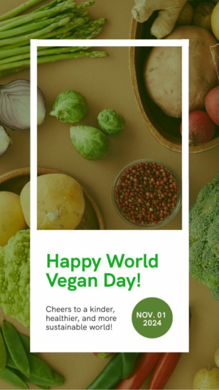 World Vegan Day Instagram Story