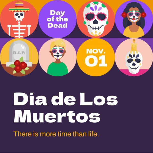 Dia de Los Muertos Festival Instagram Post