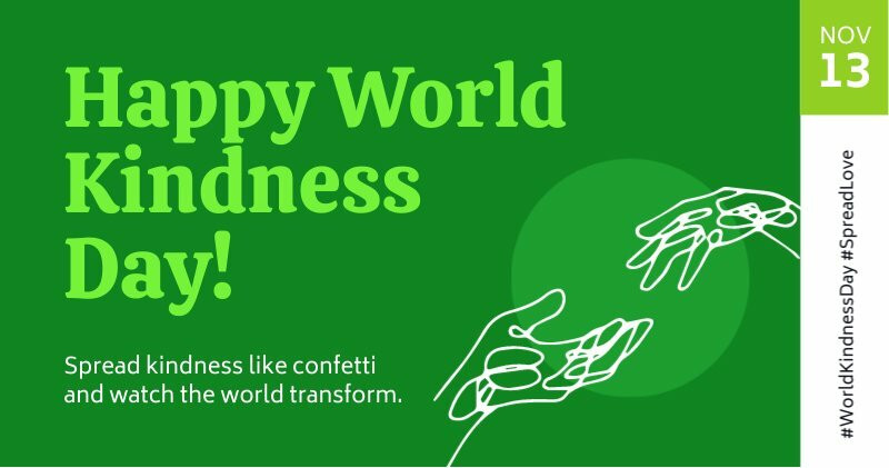 World Kindness Day Facebook Post
