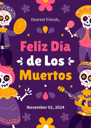 Colorful Dia de Los Muertos
