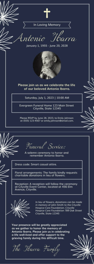 Funeral Note