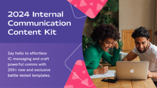 2024 internal communication content kit by piktochart
