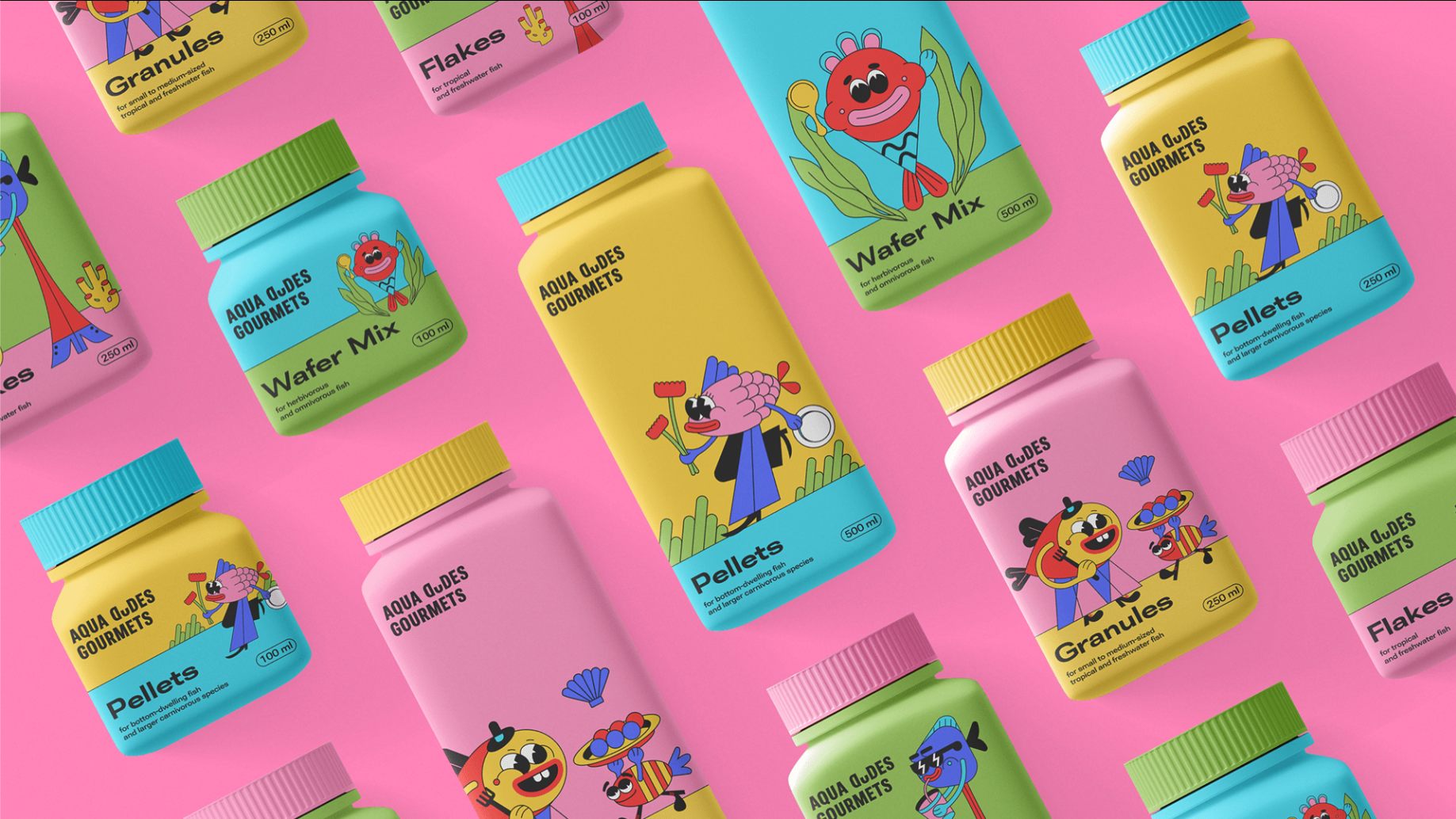 fresh packaging design trends featuring quirky characters