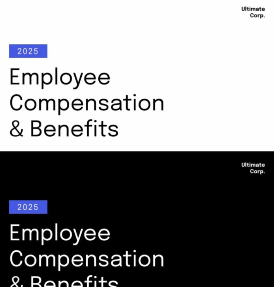 Employee Compensation and Benefits Widescreen