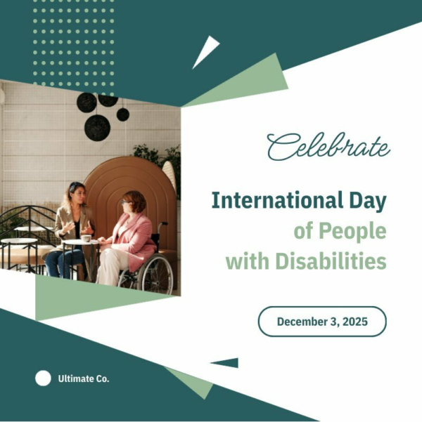Day of People With Disabilities Instagram Post