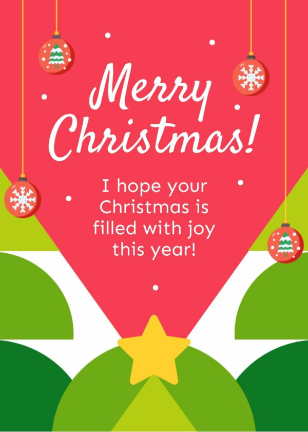 Happy Christmas Card