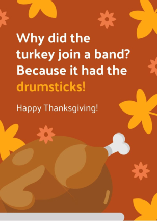 Funny Thanksgiving Day Card