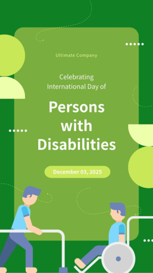 International Day of People With Disability Instagram Story