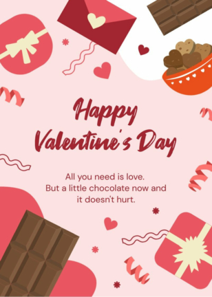 Teacher Valentine’s Day Card