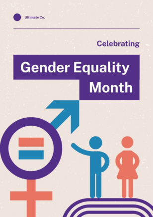 Simple Gender Equality Month Poster