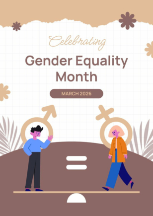 Gender Equality Month Poster