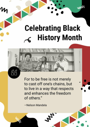 Black History Month Event Poster