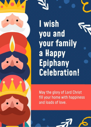 Happy Epiphany Card