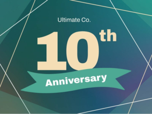 Minimalist Company Anniversary Banner