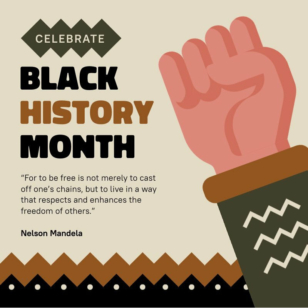 Black History Month Instagram Post