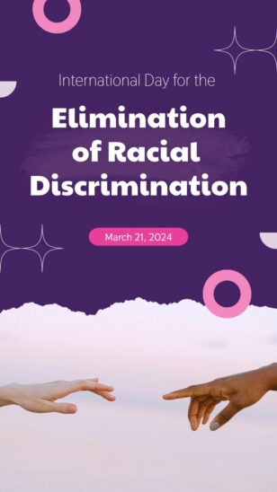 Creative Elimination of Racial Discrimination IG Story