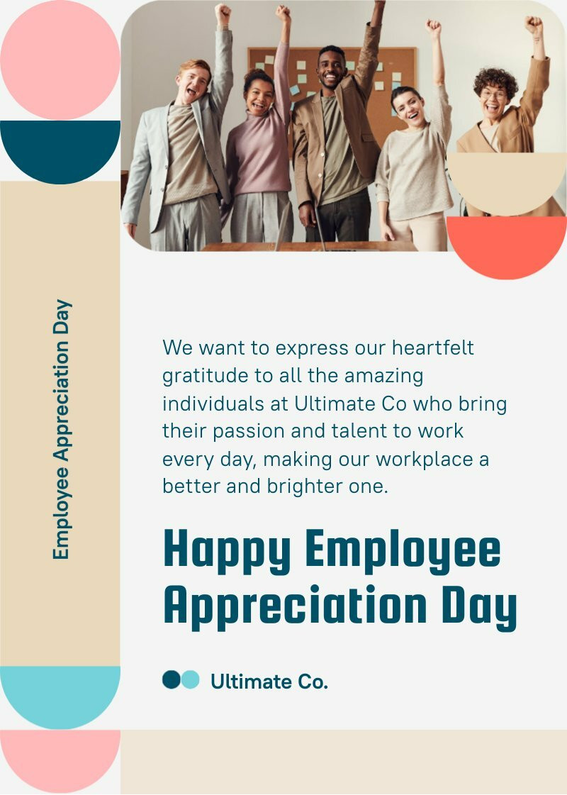 Employee Recognition Day Card