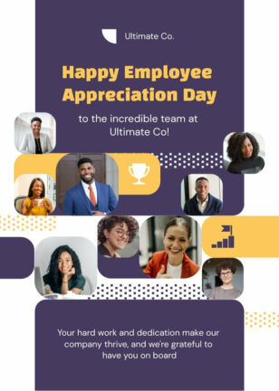 Staff Appreciation Day Card