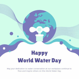 Happy Water Day Instagram Post