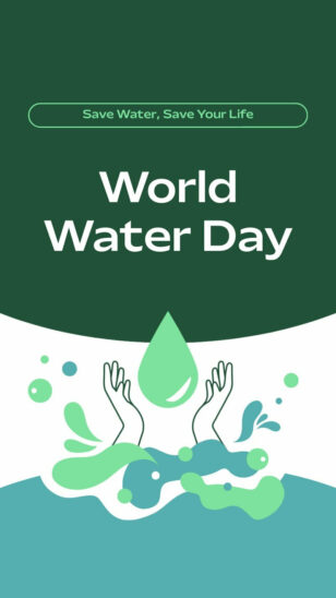 Happy World Water Day Instagram Story