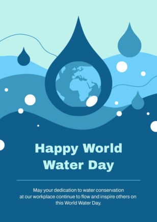 Water Day Poster