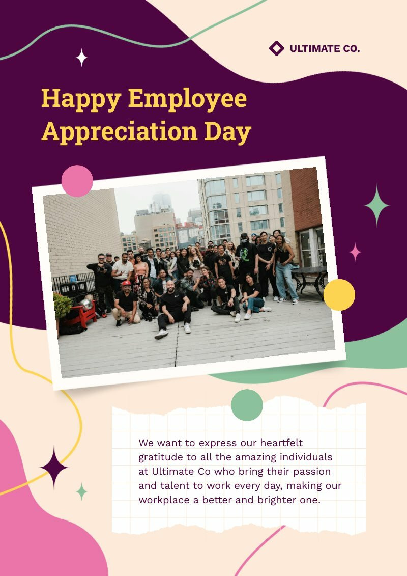 Employee Recognition Day Poster