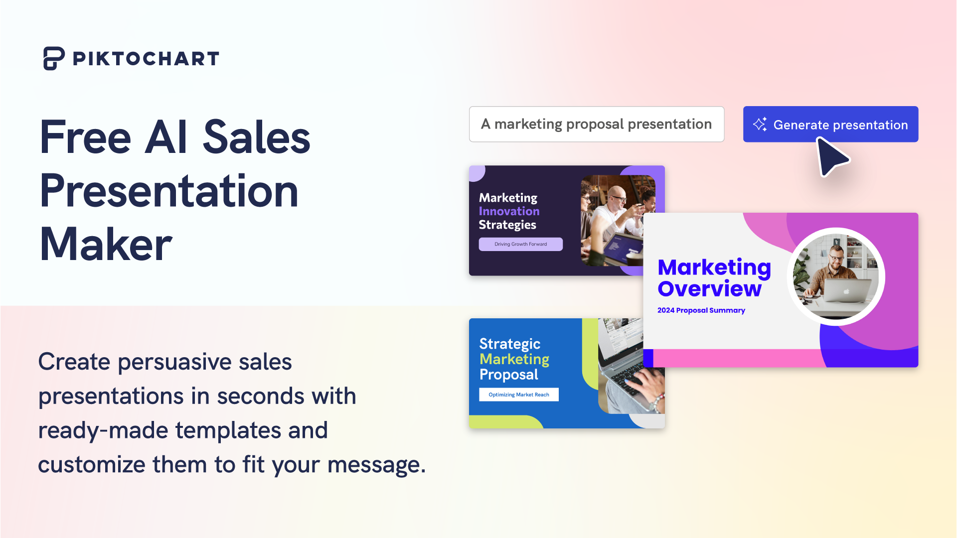 AI Sales Presentation Maker: Create engaging sales pitches