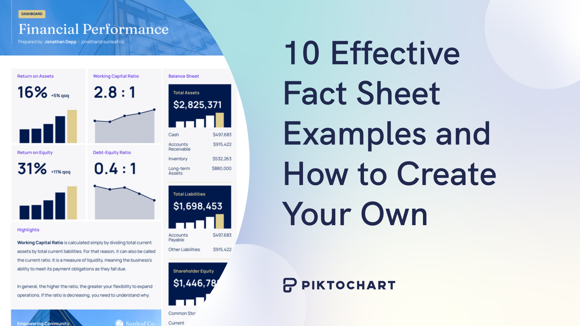 10 Effective Fact Sheet Examples and How to Create Your Own 