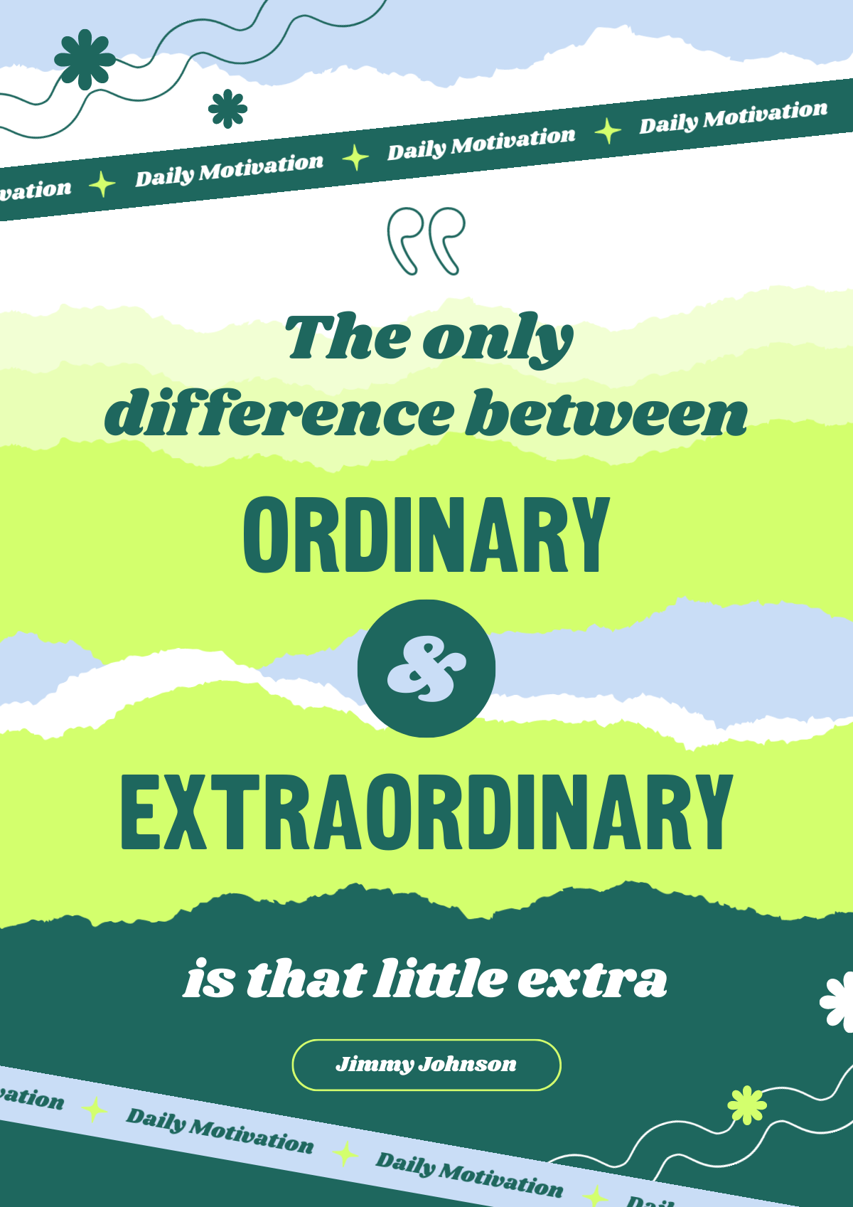this is a poster with an inspirational quote for a piktochart article about contrast in design