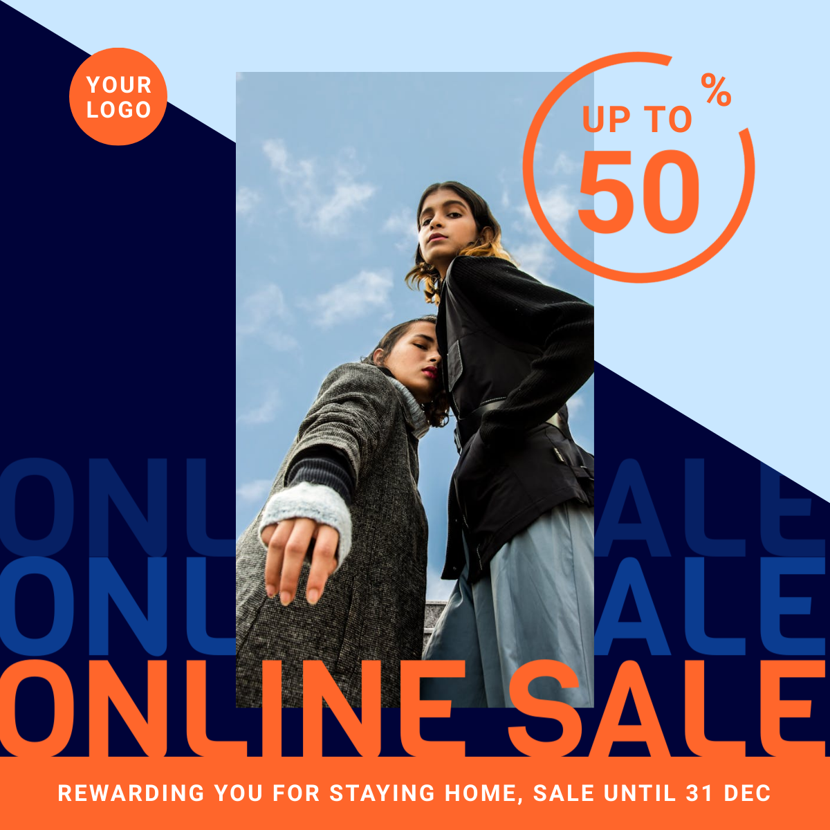this is a square advert for an online for a piktochart article about contrast in design