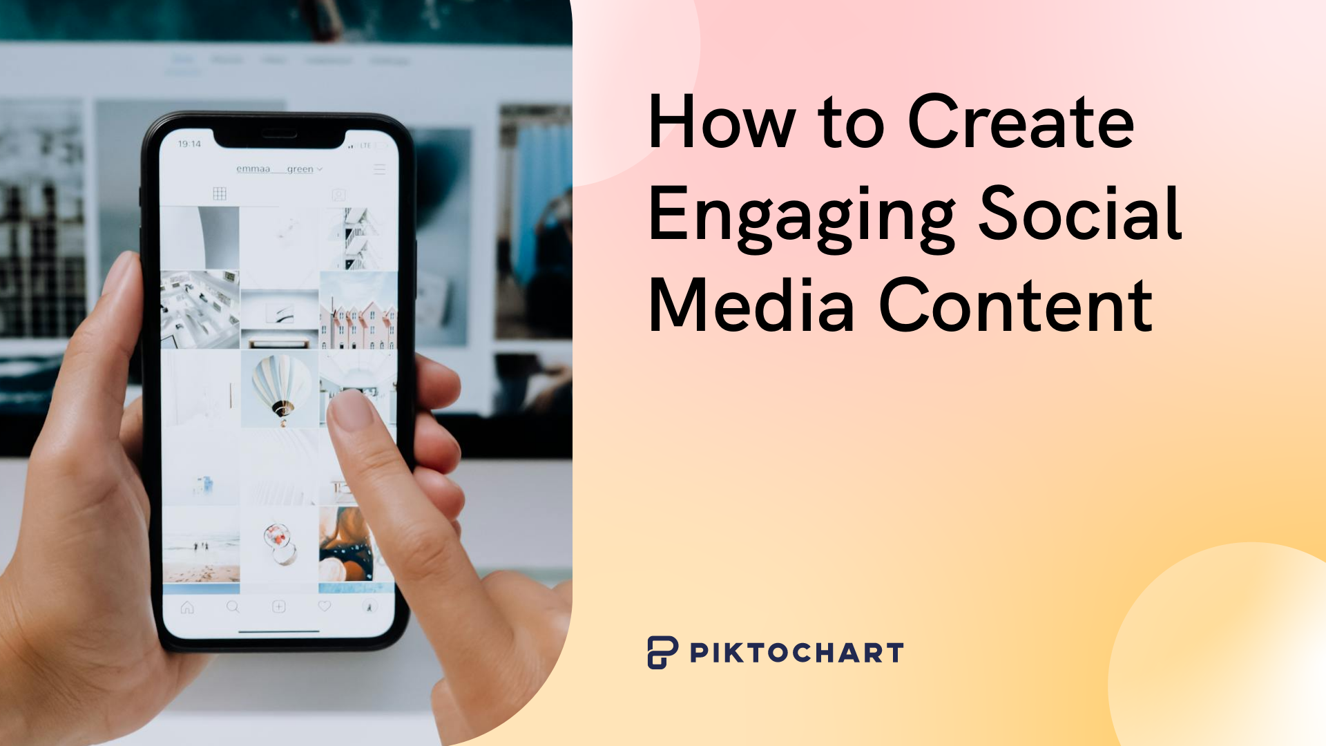 how to create engaging social media content faster featured image
