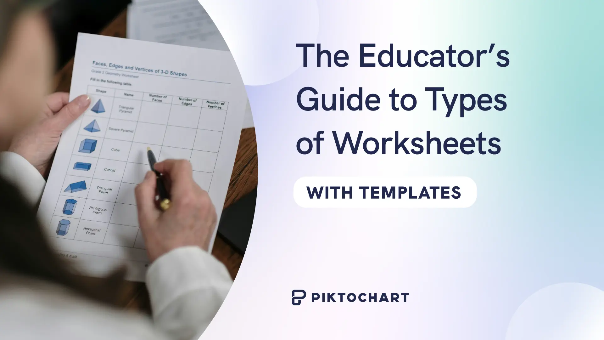 types of worksheeets featured image