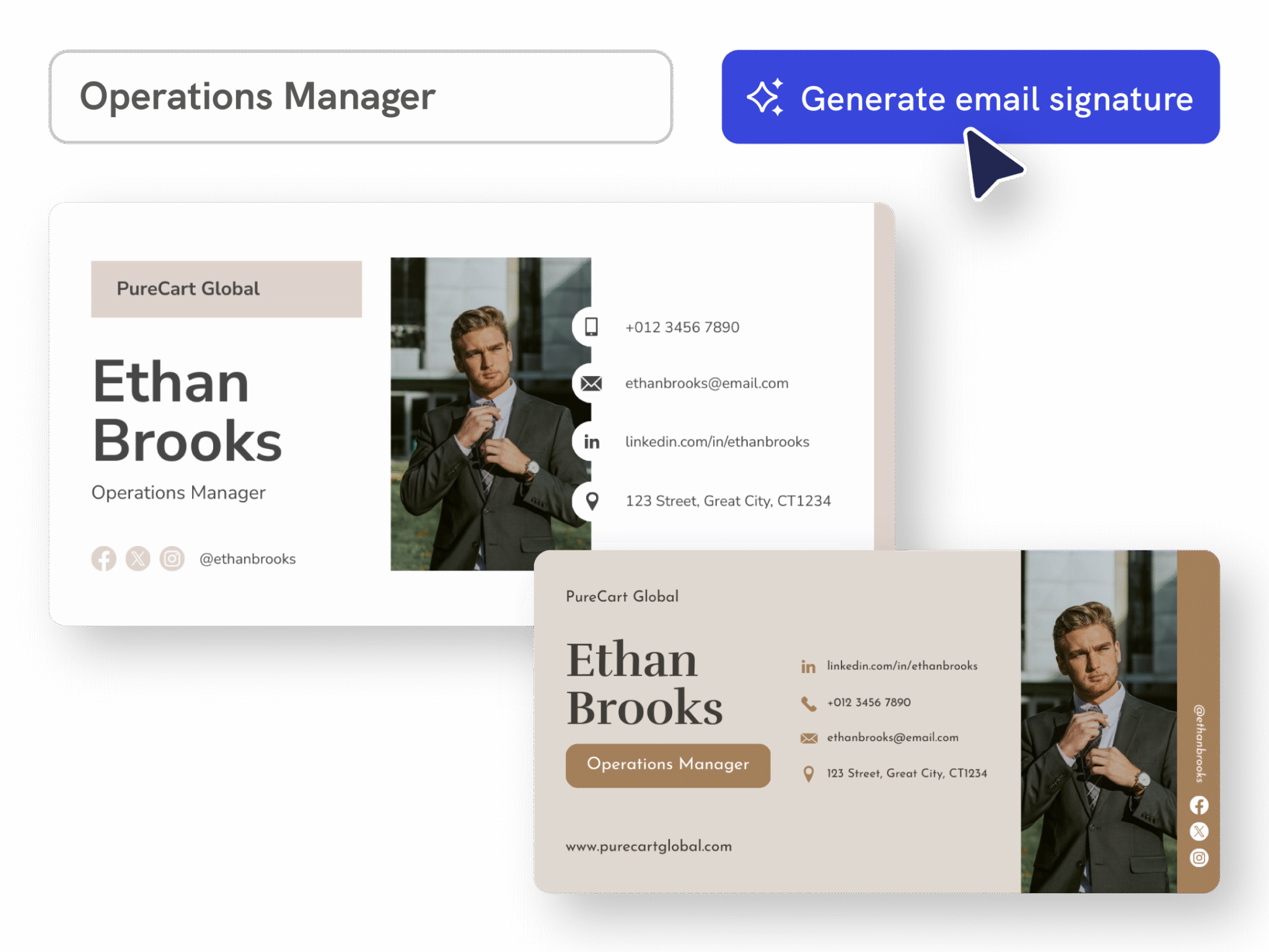 generate email signatures in seconds with pikto ai