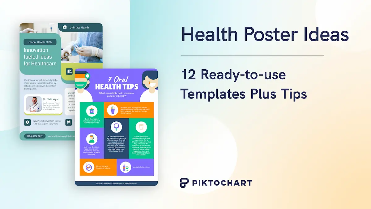 health poster ideas and tips featured image